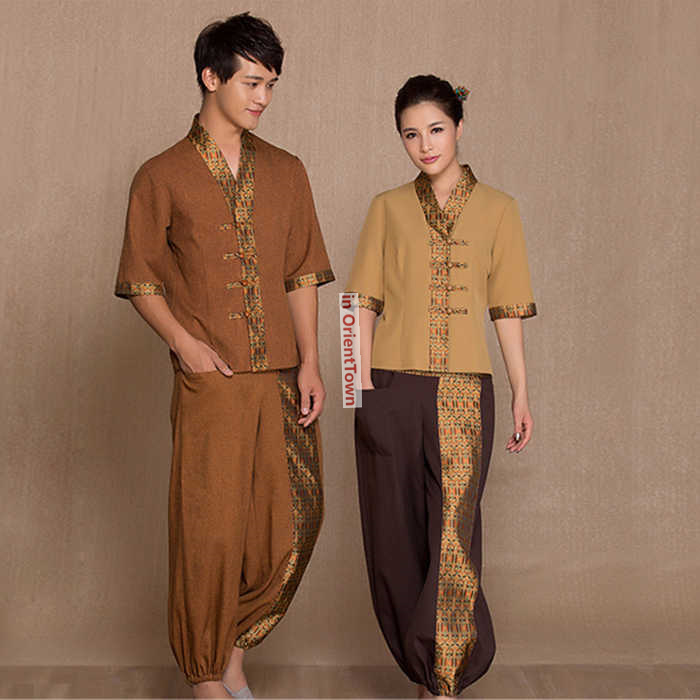 Spa Wellness And Beauty - Ensemble haut et pantalon de massage