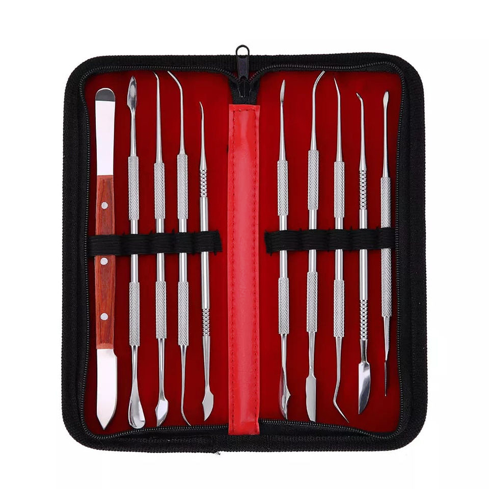 Waxing Kit Home - Spatules dentaires, couteau à plâtre, pratique