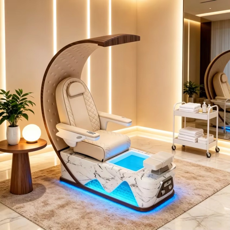 Spa And Wellness Hotel - Fauteuil de pédicure électrique de luxe,