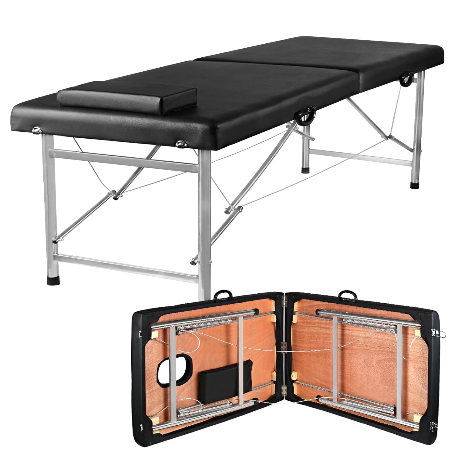 W Spa & Wellness - Table de massage pliable portable –