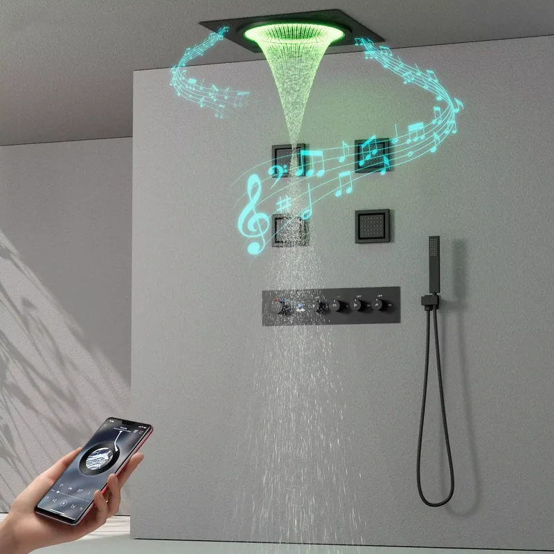 Ensemble de douche LED intelli - Spa & Wellness Dr Roy Sothers avis et prix