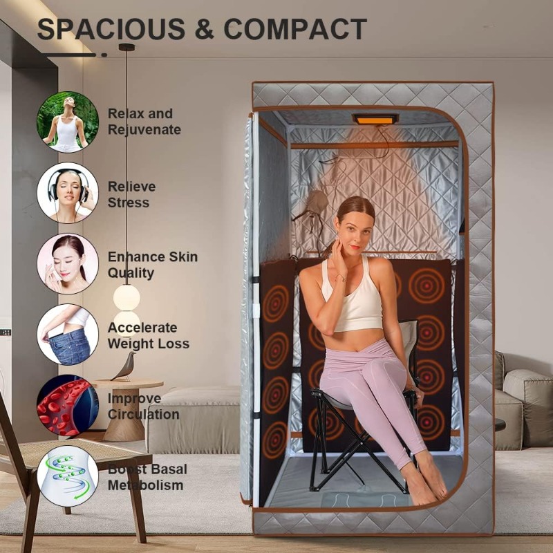 Sauna infrarouge portable plei - W Spa & Wellness avis et prix