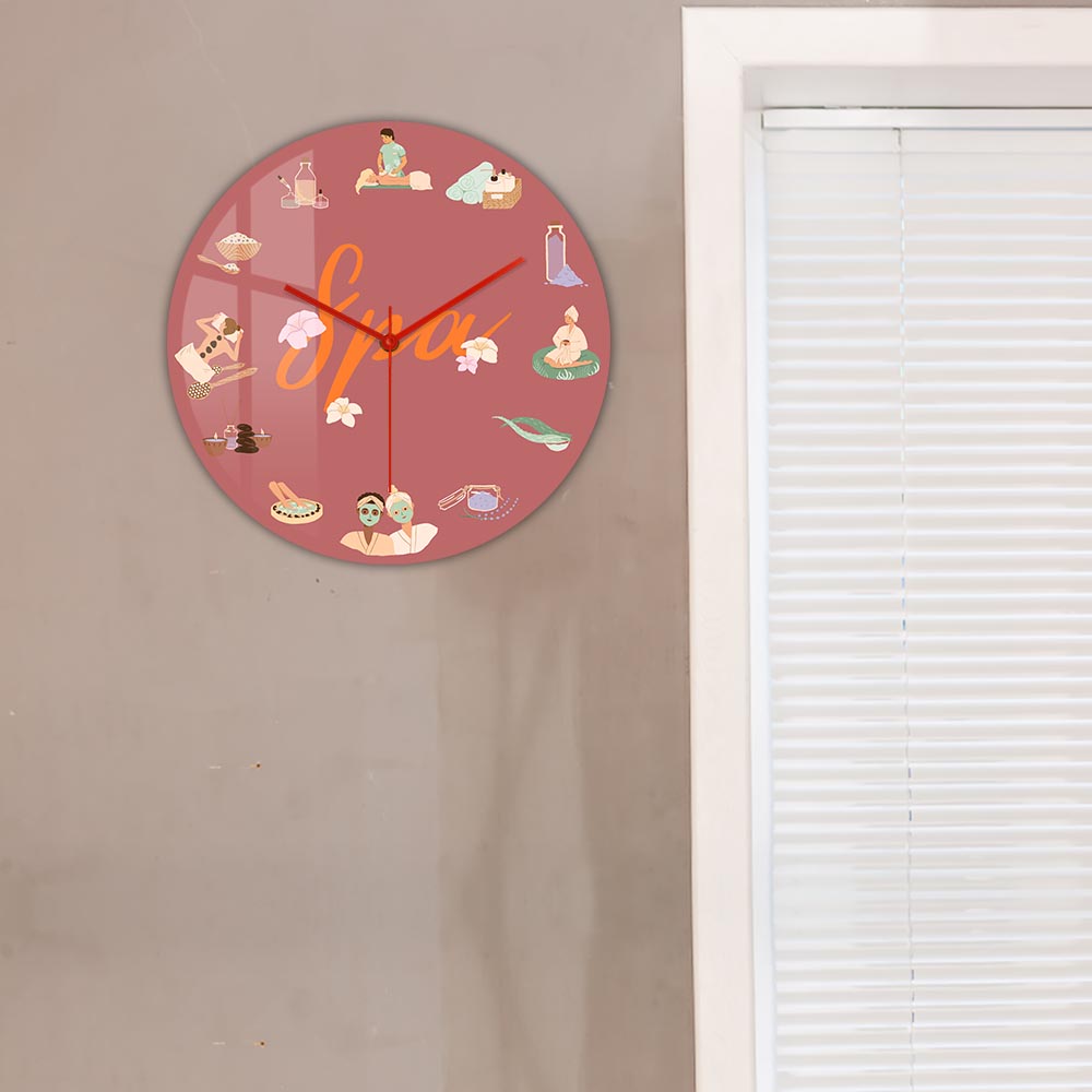 Horloge murale silencieuse à q - Spa Wellness And Beauty avis et prix