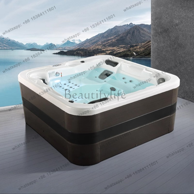 Acrylique extérieur Jacuzzi su - Villa Wellness Spa avis et prix