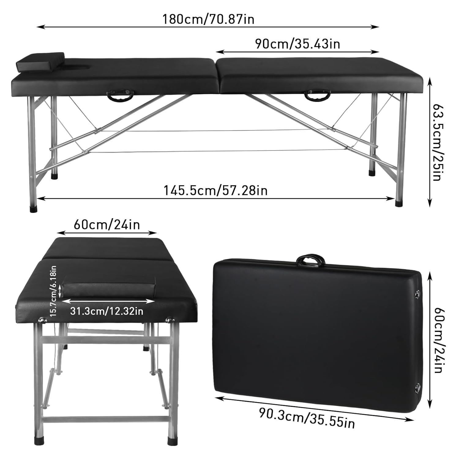 Table de massage pliable porta - W Spa & Wellness avis et prix